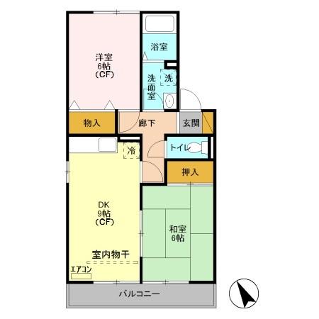 サンライン　Ⅲ（103） 間取り図画像