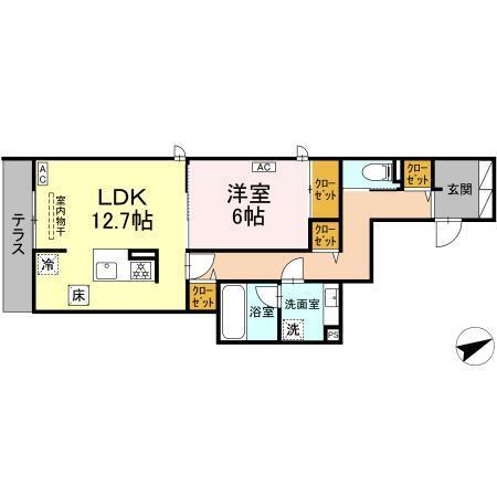 SISU（102） 間取り図画像