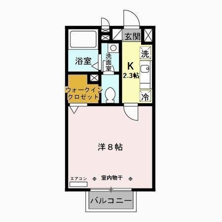 Star Valley（203） 間取り図画像