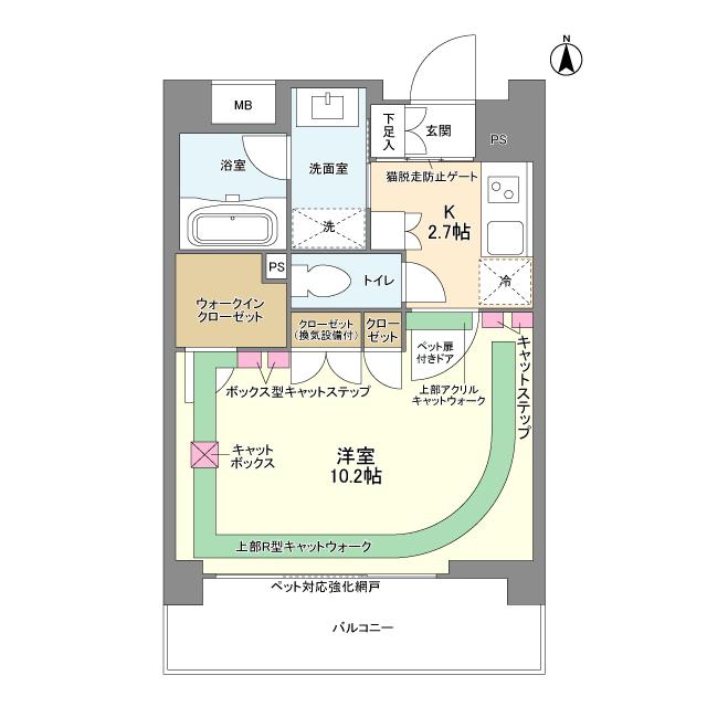 スタイリオ蒲田（0906） 間取り図画像