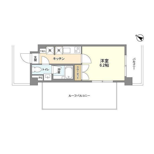 ＲＪＲリクロス西馬込（301） 間取り図画像