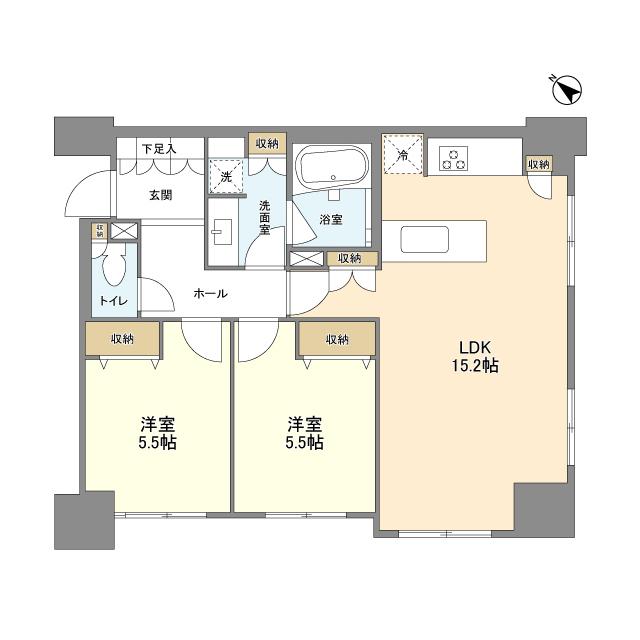 ＬａＳａｎｔｅ五反田（1007） 間取り図画像