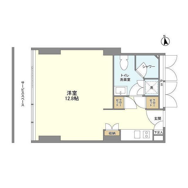 フロンティアレジデンスザタワー品川（0912） 間取り図画像
