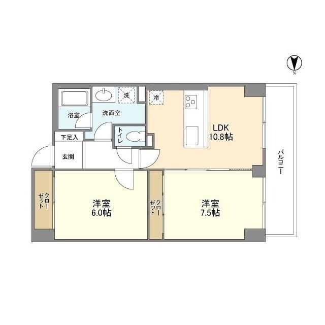 Ｂｌａｎｃｅ　ＳＨＩＢＡＵＲＡ（804） 間取り図画像