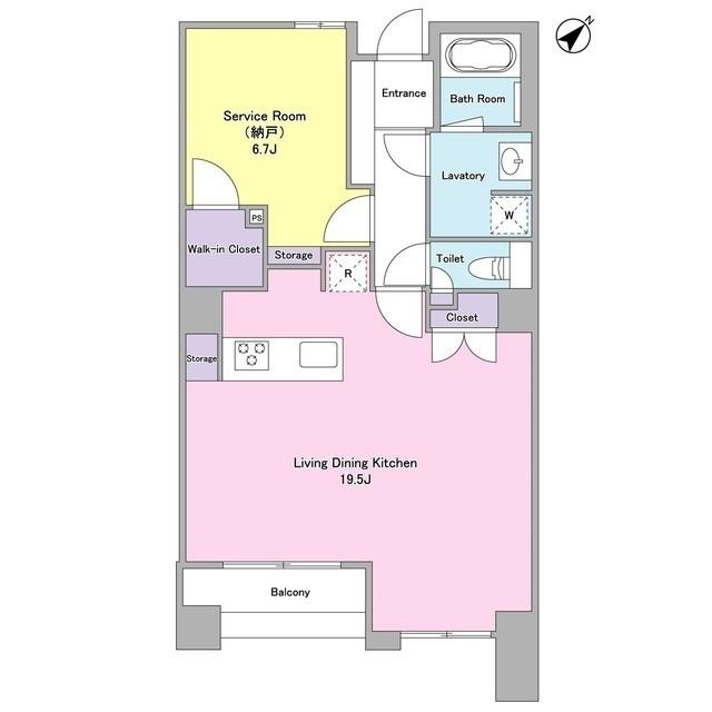 Ｆａｒｏ西麻布（204） 間取り図画像