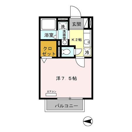アネックス（202） 間取り図画像
