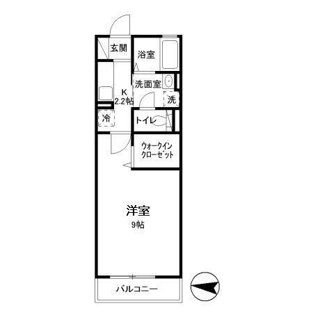 アゼリア　Ⅰ（205） 間取り図画像