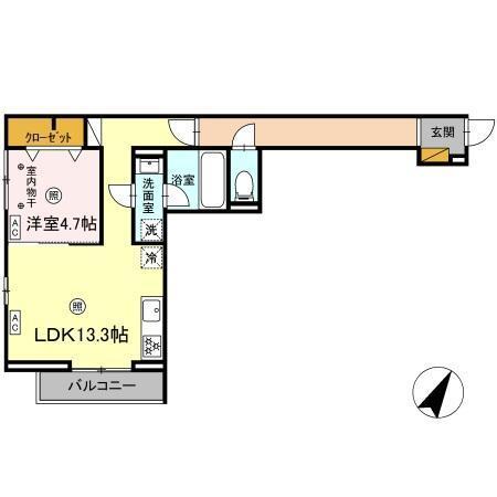 デュランタ（205） 間取り図画像