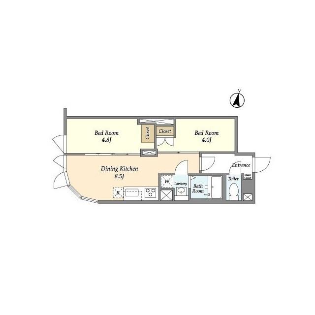 コンフォリア本駒込一丁目（501） 間取り図画像