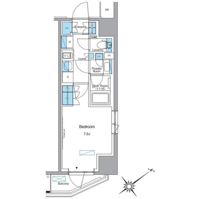 ルフォンプログレ赤塚（0205） 間取り図画像