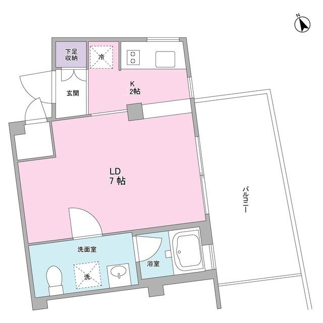ソヨカゼテラス永福町 間取り図画像