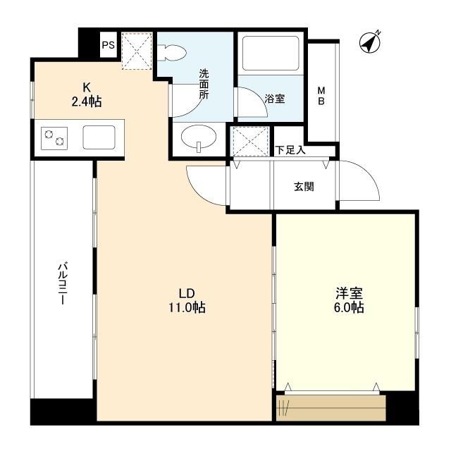 オーキッドプレイス（0602） 間取り図画像