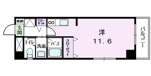 ヤングウッズ（503） 間取り図画像