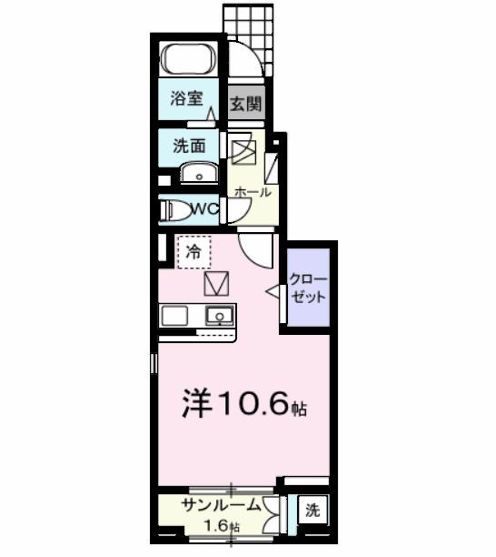 トゥルーバスティアン（102） 間取り図画像