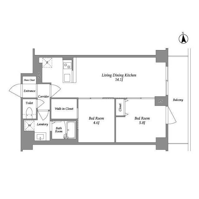 ＫＤＸレジデンス上板橋（502） 間取り図画像