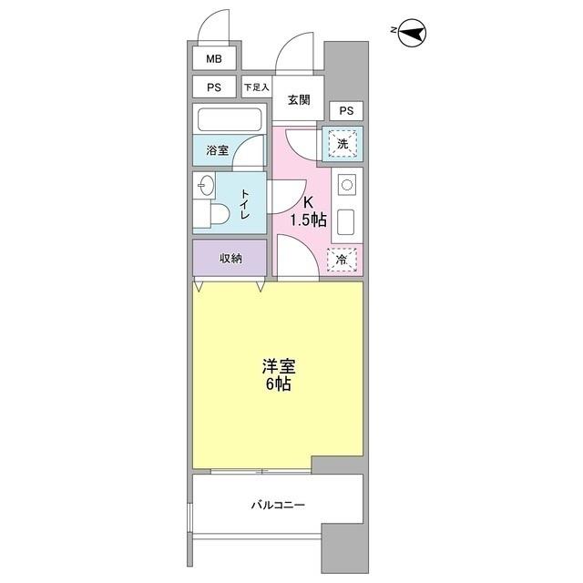 ロネスタＲ文京護国寺（0402） 間取り図画像
