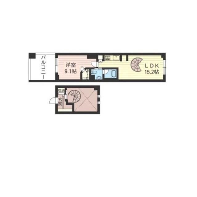 レジデンスシャルマン月島（0746） 間取り図画像