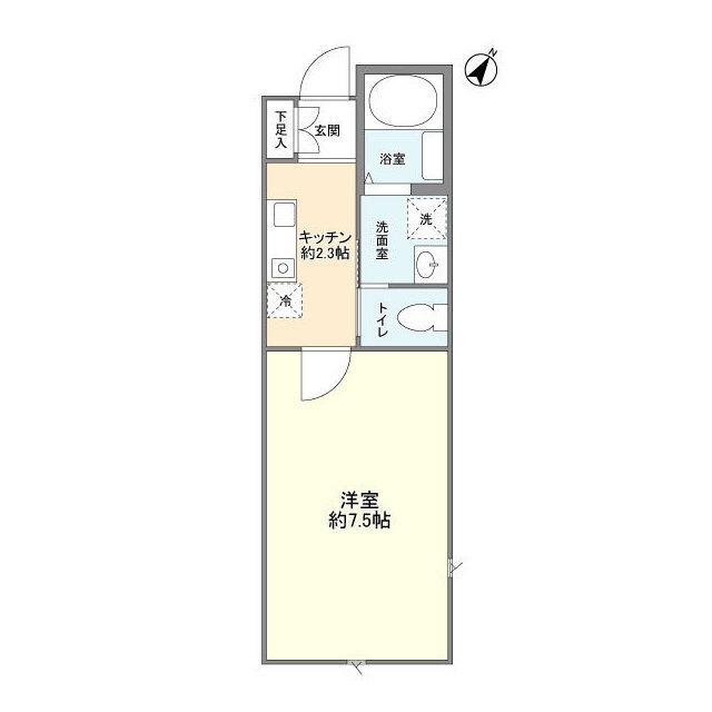 ティアリーゼ（202） 間取り図画像