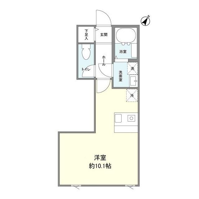 ティアリーゼ（203） 間取り図画像