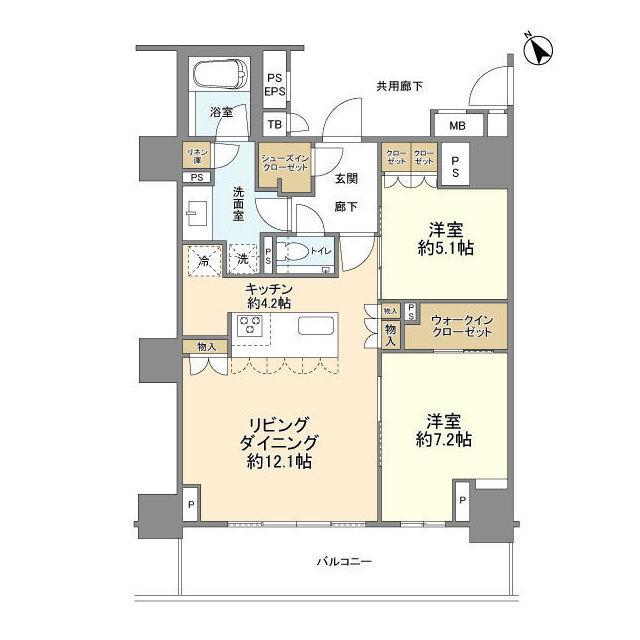 ブランズ白金台五丁目（303） 間取り図画像