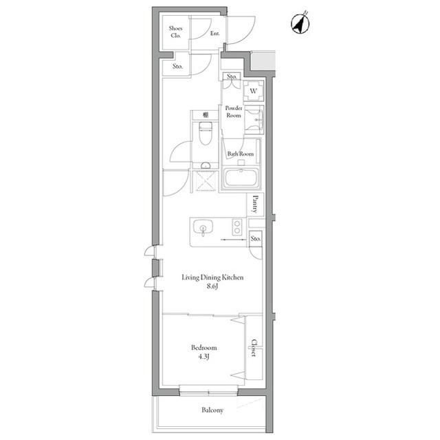 ＭＡＴＳＵ５５８８（206） 間取り図画像