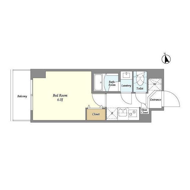 Ａｕｇｕｓｔａ　Ｒｅｓｉｄｅｎｃｅ大森（505） 間取り図画像