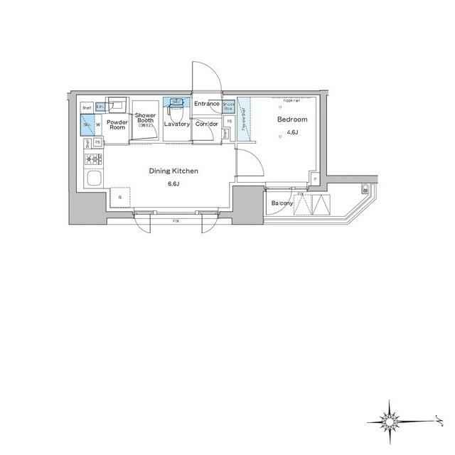 ルフォンプログレ門前仲町プレミア（0405） 間取り図画像