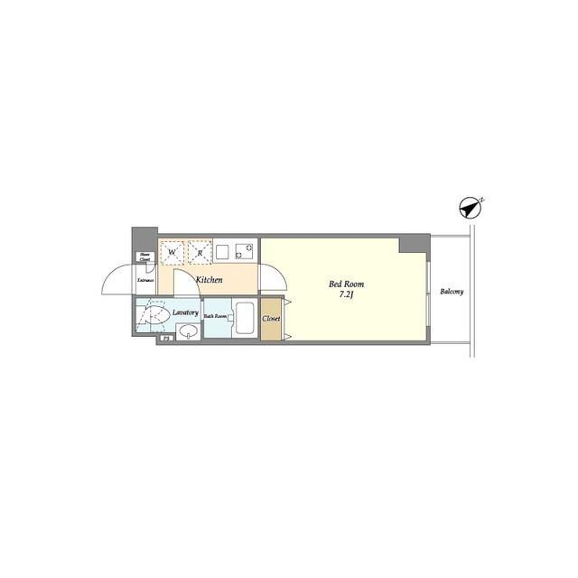 アルファコート青砥（408） 間取り図画像