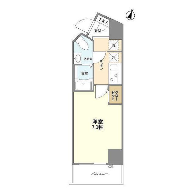 アルファコート西川口２６（207） 間取り図画像