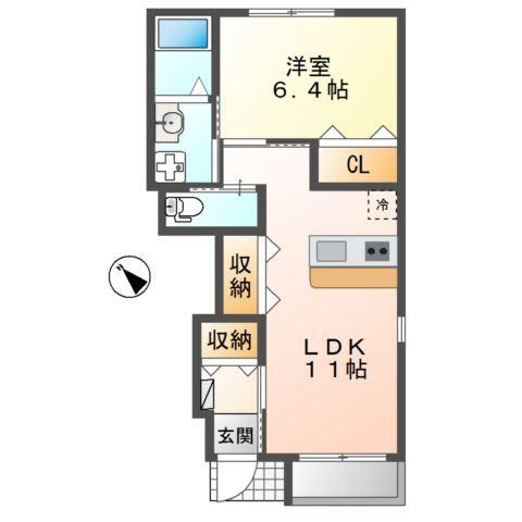 ランシール 間取り図画像