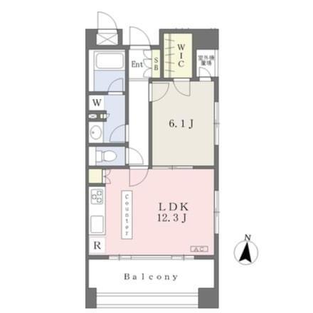 カスタリア住吉Ⅱ（0203） 間取り図画像