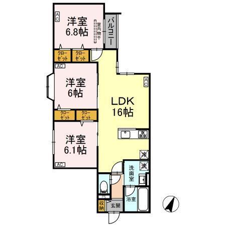 MOCRAFT南小岩（307） 間取り図画像