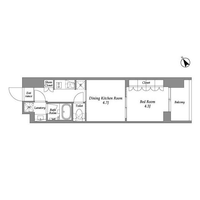 シーズンフラッツ大森西（0704） 間取り図画像