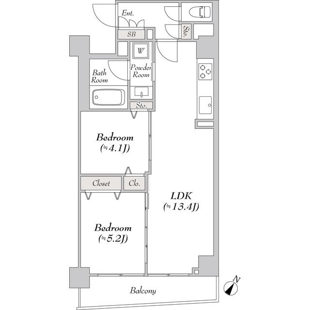 ＬＵＭＩＥＣ　ＢＵＮＫＹＯ　ＳＥＮＧＯＫＵ（301） 間取り図画像