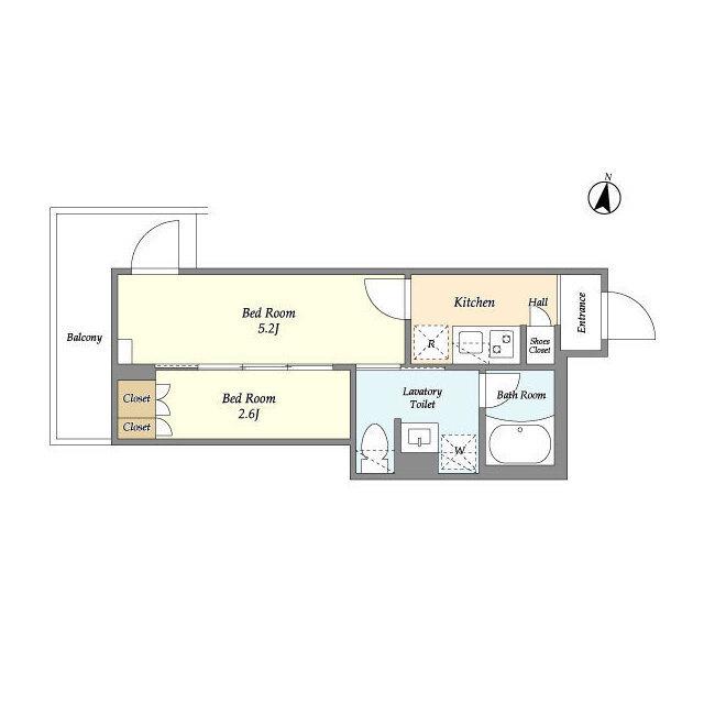 ＡＲＫＭＡＲＫ練馬（409） 間取り図画像