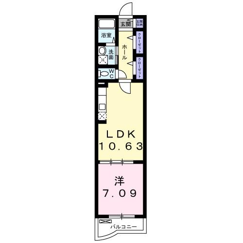 シャルマンⅡ（102） 間取り図画像