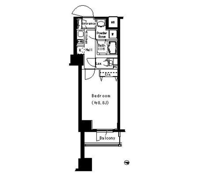 パークアクシス板橋本町（1002） 間取り図画像