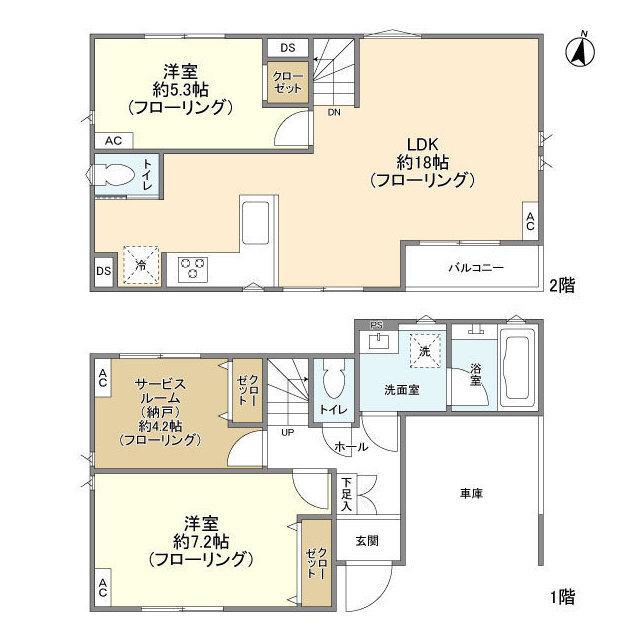 Kolet阿佐ヶ谷 間取り図画像