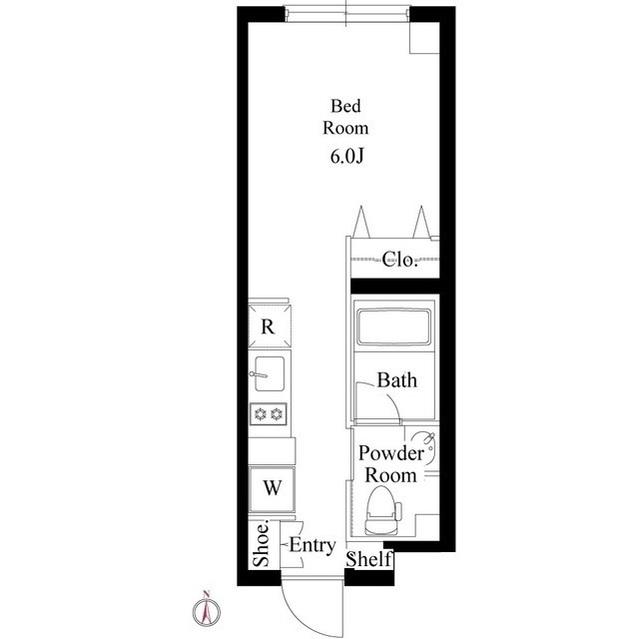 ミリアレジデンス品川中延（315） 間取り図画像