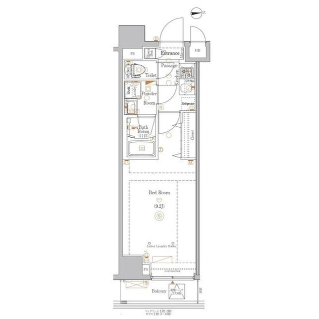 ＢＰＲレジデンス浅草（0202） 間取り図画像