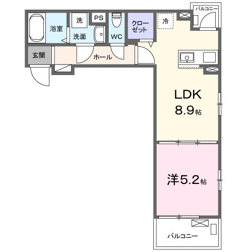 ヒカルサ東川口サウス（203） 間取り図画像