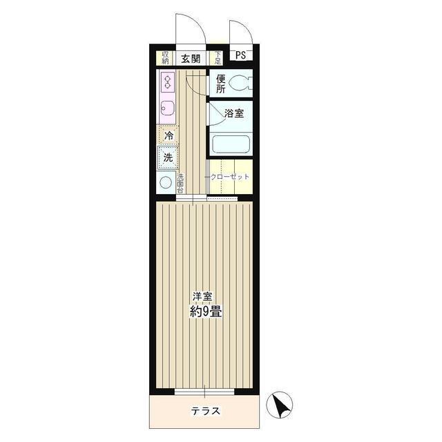 ビューラー神大寺（101） 間取り図画像