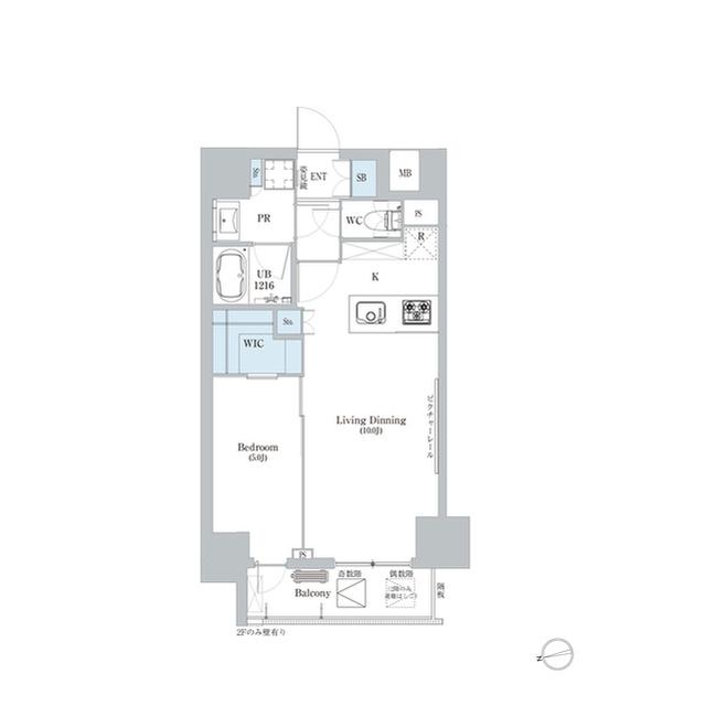 ディームス蔵前（0601） 間取り図画像
