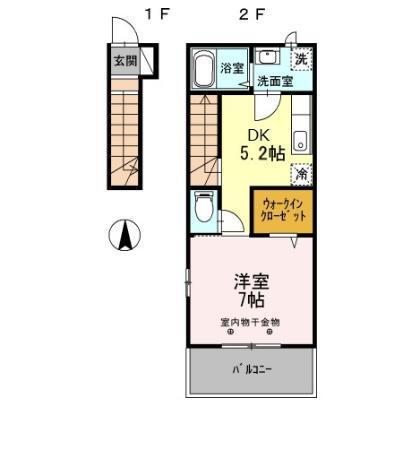 サンクレスト（203） 間取り図画像