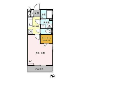 BPOPⅡ（201） 間取り図画像