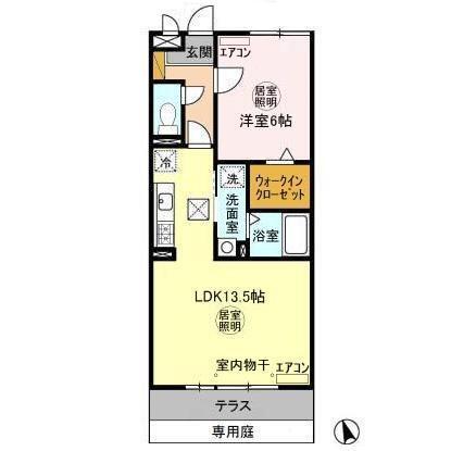 プレミエ・ステラ（102） 間取り図画像