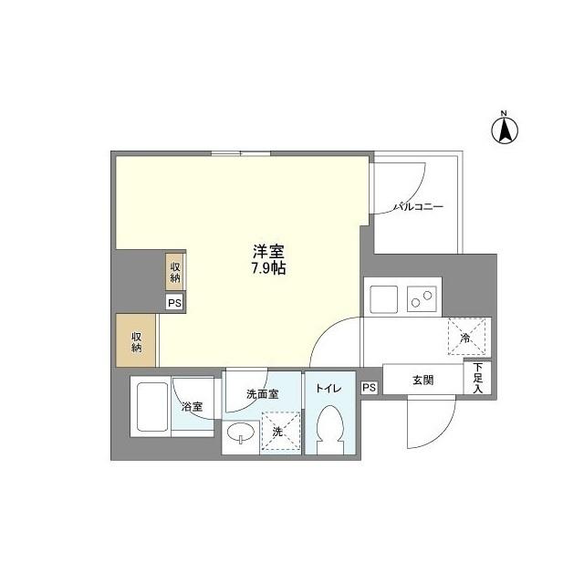 シェフルール新御徒町Ⅰ（0203） 間取り図画像
