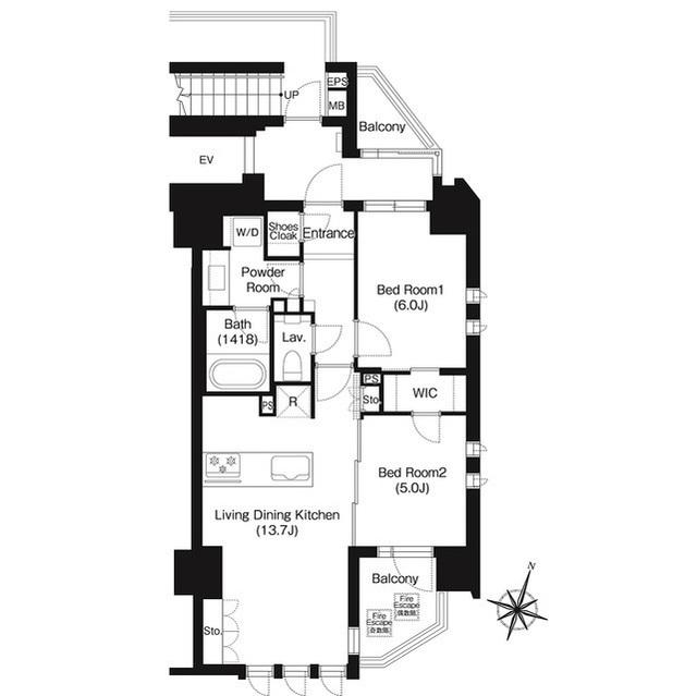 ジオイド三番町（0502） 間取り図画像