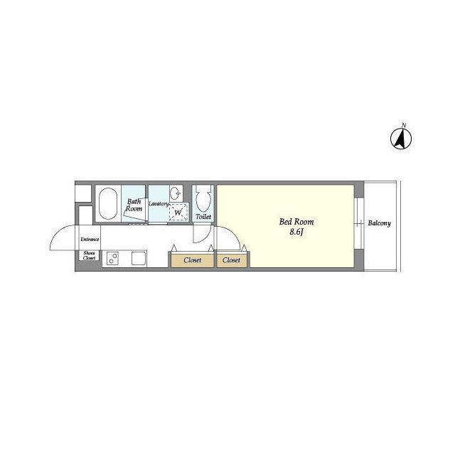 ＣＯＲＶＡＬ三軒茶屋（502） 間取り図画像