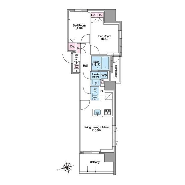コンフォリア東新宿ステーションフロント（0511） 間取り図画像